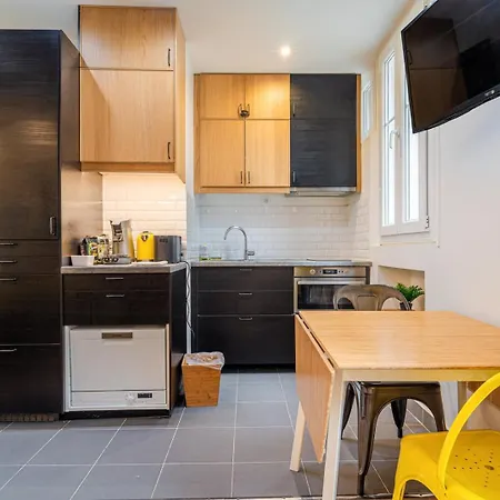Apartmán L'or Du Temps / F2 Cosy Au Coeur De Saint-ouen Saint-Ouen (Seine-Saint-Denis)